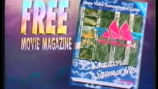 Movieland  Sensational Summer Hits Movie Guide Australian Ad 1991 [upl. by Ynetruoc]