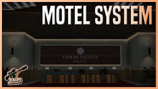 Advanced Motel System Script for Fivem Unlimited rooms [upl. by Warthman]