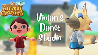 Vivians Gym to Dance it Out  Happy Home Paradise  Animal Crossing New Horizons [upl. by Sochor]