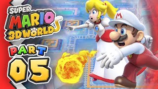 Replay Super Mario 3D World Part 05 4Player [upl. by Treboh]