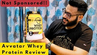 Avvatar Whey Protein HONEST REVIEW 🤫🤫 [upl. by Nyllek]