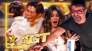 Simon Cowell STEALS Golden Buzzer for UNBELIEVABLE Dance Performance on Americas Got Talent 2024 [upl. by Elliot]