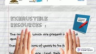 exhaustible and inexhaustible resources [upl. by Bigelow]