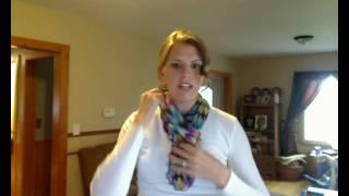 Quick Scarf TyingSeven ways to tie an Infinity Scarf [upl. by Cordell]