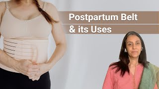 Postpartum Belt and its Uses  What are the types of belts available  When should we wear it [upl. by Nnyliram]