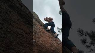 UCT Into Bobs Bulge V107c Part 2 climbing bouldering outdoorclimbing [upl. by Ahsert489]