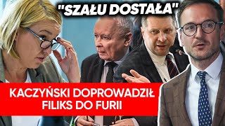 Filiks quotSZAŁU dostałaquot Odpalona jak nigdy Kaczyński rozsierdził ją wyzwiskami [upl. by Atteynek]