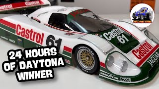 e302 FULL BUILD of The Tamiya Jaguar XJR12 24Hours of Daytona Winner [upl. by Ailekahs147]