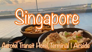 Aerotel Transit Hotel  Singapore 制限エリア内トランジットホテル [upl. by Ireg]