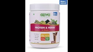 OZIVA Protein and Herbs for Women review [upl. by Aita97]