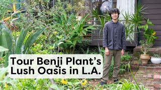 Tour Benji Plant’s Lush Midcentury Oasis in Los Angeles  Handmade Home [upl. by Stoddart360]