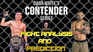 Contender Series Kevin Vallejos vs Jean Silva Fight Analysis amp Prediction Week 5 2023 [upl. by Clevey]