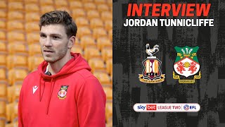 INTERVIEW  Jordan Tunnicliffe after Bradford City [upl. by Nasah]