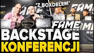 WYJAZD Z BOXDELEM NA KONFERENCJE FAME MMA 5 DYMY GODLEWSKA VS EWELONA [upl. by Marcus993]