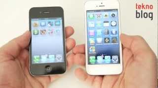 iPhone 5 vs iPhone 4S [upl. by Wynnie]