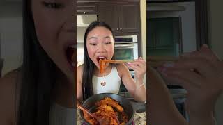 Buldak ramen mukbang sanguyen [upl. by Rufford]