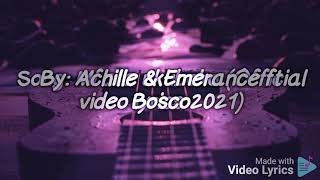 Mfata ukuboko By Achille amp Emmerance ft Bosco  video lyrics 2021 made with video lyrics [upl. by Annahoj]