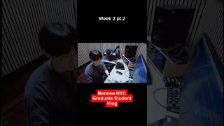 Berklee Graduate Student Vlog week 2 pt2 [upl. by Debbee]