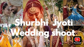 Surbhi Jyoti wedding shoot …surbhijyoti celebrity tvactress wedding tranding youtube [upl. by Ringo489]