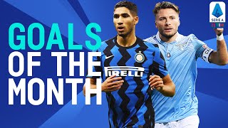 Hakimi and Immobile Score Sensational Goals  Goals of The Month  December 2020  Serie A TIM [upl. by Irrehs227]