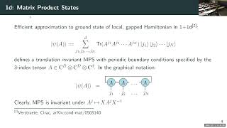 Laurens Looten  Entanglement and DMRG in the generalized Landau paradigm 102124 [upl. by Lenoel]