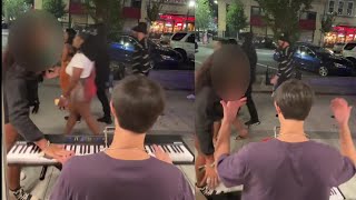 Woman Slams Performer’s Piano Viral TikTok Video Shows [upl. by Cornia]