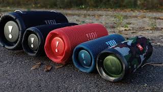 5X JBL Speakers partyboost bass test JBL XTREME 3 2X JBL CHARGE 5 JBL FLIP 56 [upl. by Salomo205]