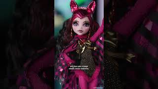 SDCC 2023  12 Days of Fandom Monster High Freak Du Chic Draculaura Figure  Mattel Creations [upl. by Cire]