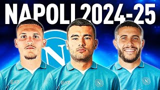 NAPOLI 202425 NUOVA DIFESA da SCUDETTO 🥵 News Calciomercato amp Trasferimenti [upl. by Kiernan]