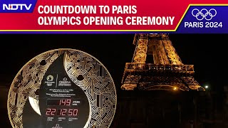 Paris Olympics 2024  Countdown To Paris Olympics Opening Ceremony [upl. by Eilema]