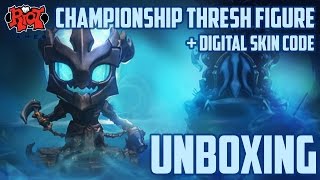 Championship Thresh Figure Unboxing  Digital Skin Code [upl. by Airamas930]