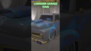 My LOWRIDER GARAGE TOUR  GTA ONLINE gtaonline gta shorts gta5 gta5online gaming car [upl. by Edmee]