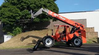 2008 SkyTrak 10054 10000lb Pneumatic Diesel Telehandler STK 7944 [upl. by Ancalin598]