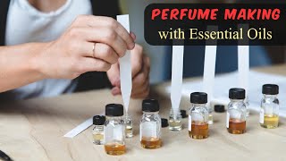 How to make Essential oil based perfume at home perfumemaking essentialoils attar [upl. by Intruok]