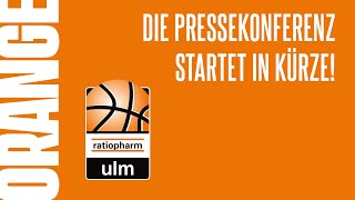 Pressekonferenz Ulm  Bamberg [upl. by Mixam]