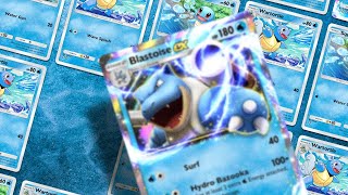 DECK BLASTOISE EX  Pokémon TCG Pocket [upl. by Ezzo]