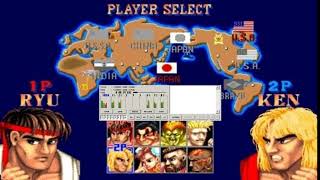 SPC700 Arrangement Street Fighter 2 Player Select CPS1 TEST [upl. by Tomaso]