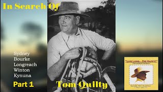 In Search Of Tom Quilty Part 1 Sydney to Bourke Longreach Winton amp Kynuna Queensland [upl. by Ayanej]