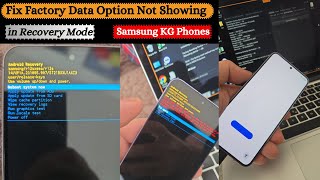 How to Fix Hide Factory Data Reset Option in Recovery Mode Samsung Kg Phones [upl. by Arad260]