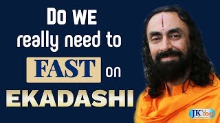 Do We Need To Fast On Ekadashi  What Is The Real Purpose Of Fasting  QampA with Swami Mukundananda [upl. by Yetty]