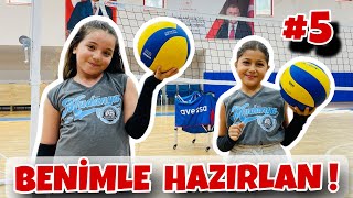 KURS VLOG  Voleybol Kursuna Benimle Hazırlan 5 [upl. by Atoked691]