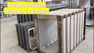 Steam Sterilizer Chamber in Factory  Sterilization  Pulse Vacuum Autoclave [upl. by Asare]