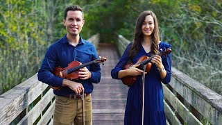 Wonderful Merciful Savior  Violin Duet  Sarah McRoberts amp Christian Paul [upl. by Thornburg454]