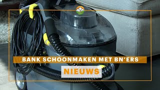 Bank schoonmaken met BN’ers [upl. by Ainat]