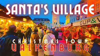 🧑‍🎄 Santa’s Village Valkenburg 🎄Christmas Spectacle  Kerstmarkt Valkenburg 🇳🇱 [upl. by Ailahk]