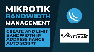 Mikrotik Bandwidth Management  Create and Limit Bandwidth IP Range Automatically in Simple Queue [upl. by Matteo]