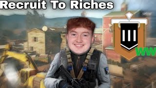 BACK ON THE W ROAD  Recruit To Riches In Rainbow Six Siege  Road To Max  102 [upl. by Burl683]