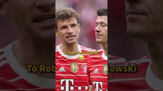 Thomas Muller Jokes about Lewandowski 😂 [upl. by Groot]