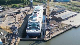 Balmoral Cruise Ship AampP Tyne [upl. by Irab279]