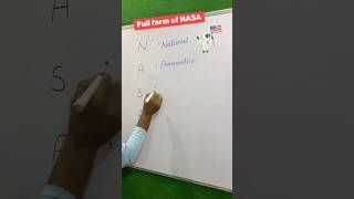 👉 Full form of NASA 🤔  NASA ki full form kya hai  nasa shorts youtubeshorts viralshorts [upl. by Kendricks]